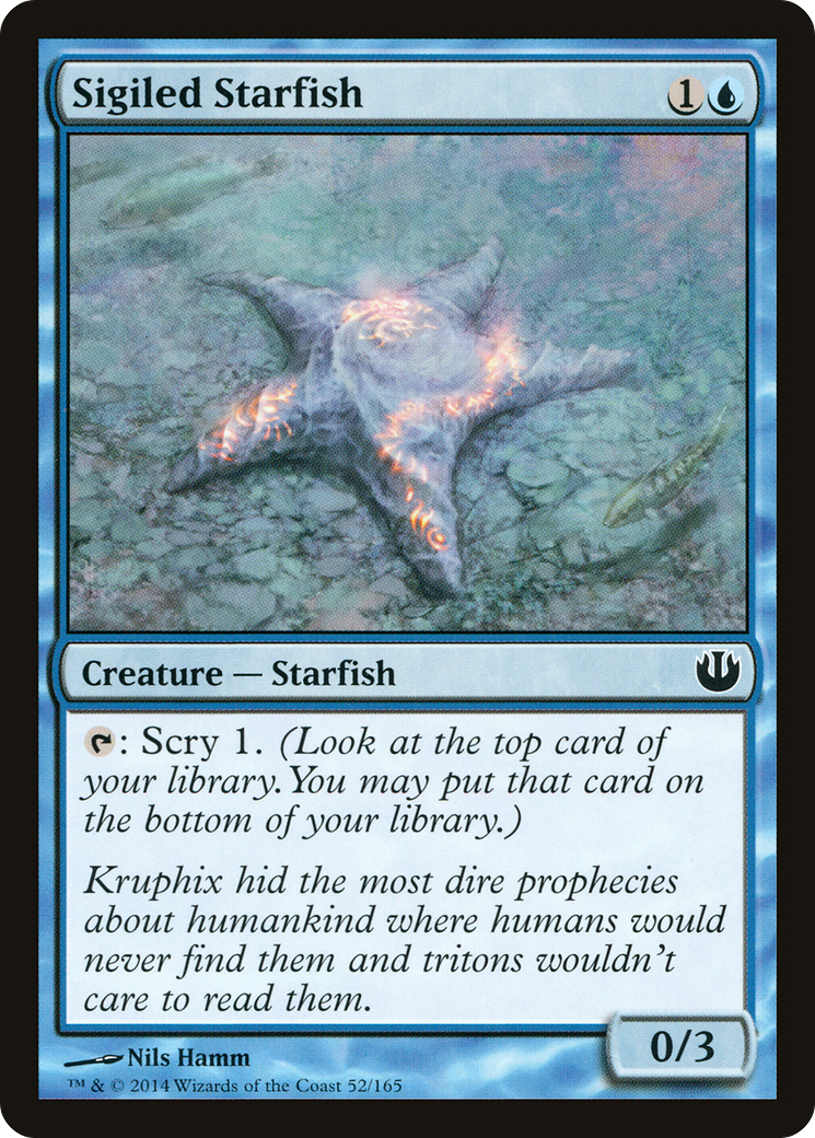 Sigiled Starfish [Journey into Nyx] | Silver Goblin