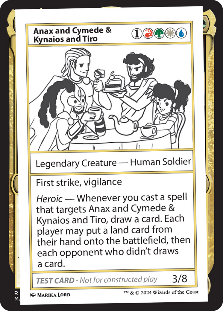 Anax and Cymede & Kynaios and Tiro [Mystery Booster 2 Playtest Cards] | Silver Goblin