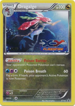 Dragalge (XY10) (Staff) [XY: Black Star Promos] | Silver Goblin