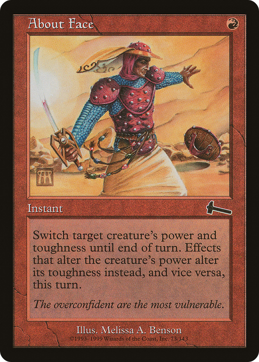About Face [Urza's Legacy] Foil