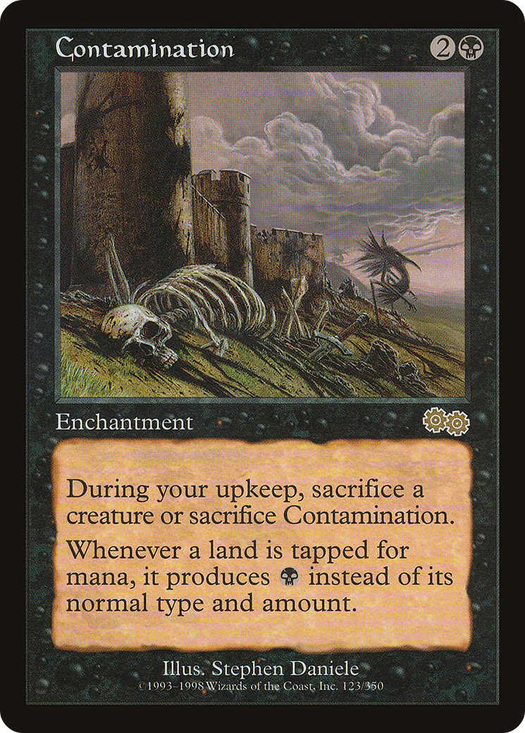 Contamination [Urza's Saga] | Silver Goblin