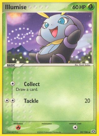 Illumise (32/106) (Stamped) [EX: Emerald]