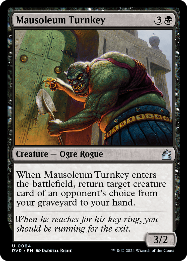 Mausoleum Turnkey [Ravnica Remastered] | Silver Goblin