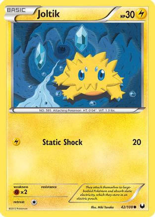 Joltik (42/108) [Black & White: Dark Explorers] | Silver Goblin