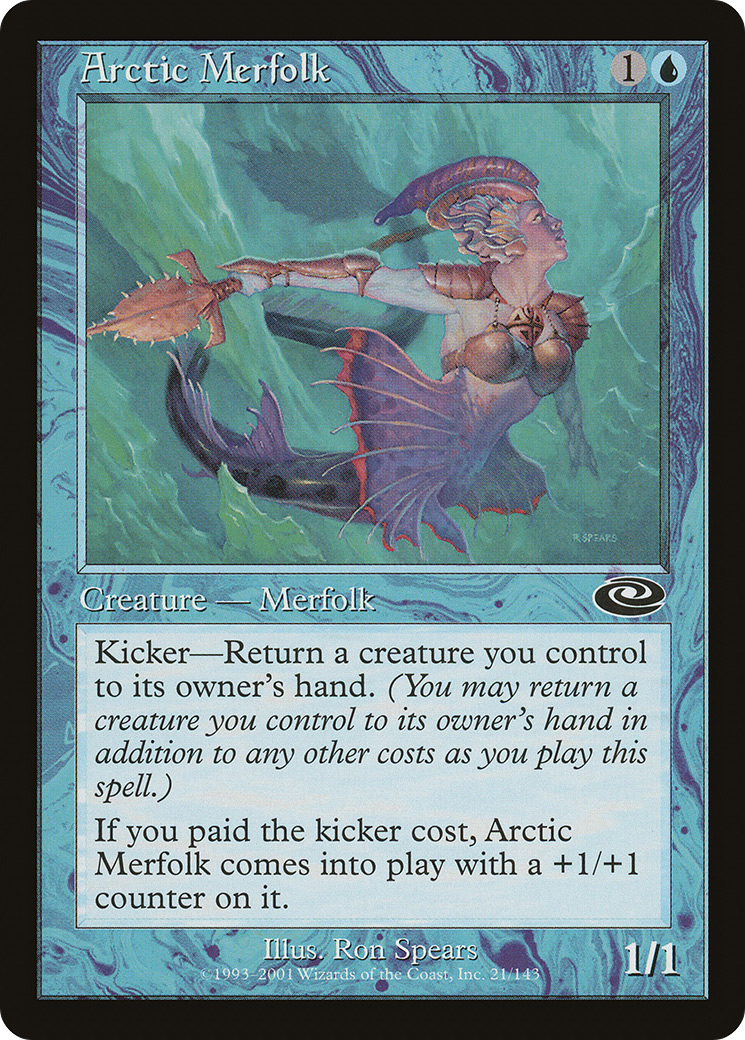 Arctic Merfolk [Planeshift] Foil