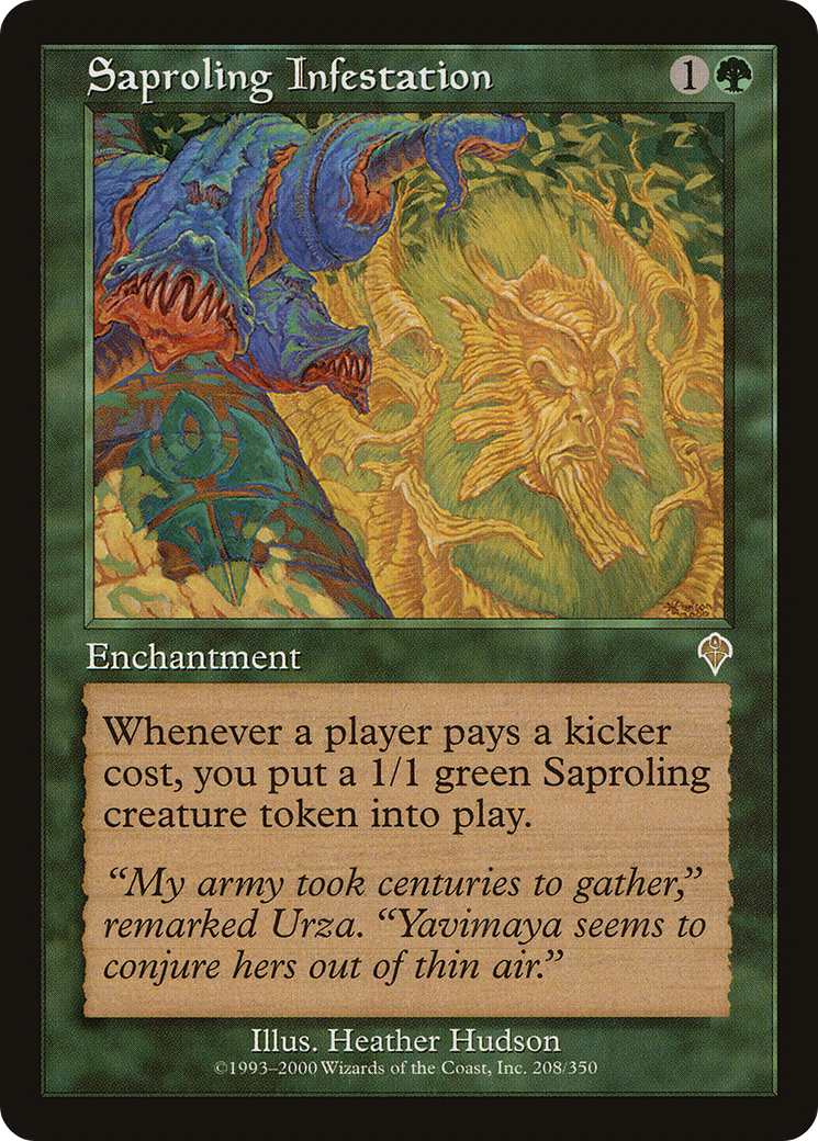 Saproling Infestation [Invasion] | Silver Goblin