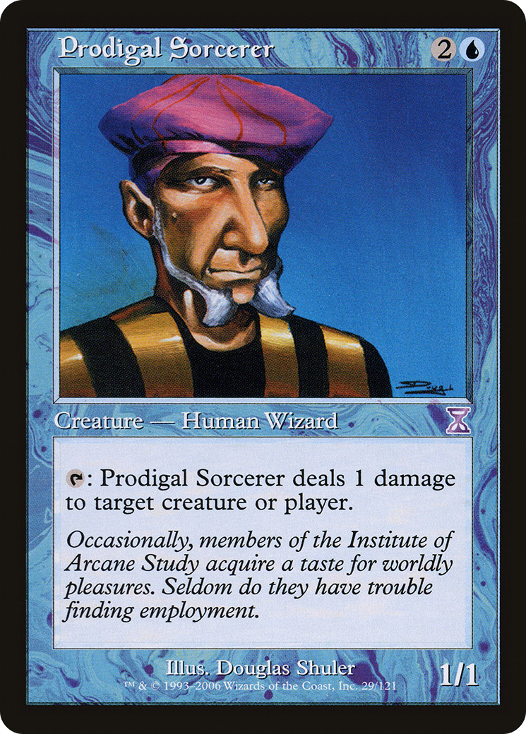 Prodigal Sorcerer [Time Spiral Timeshifted] | Silver Goblin