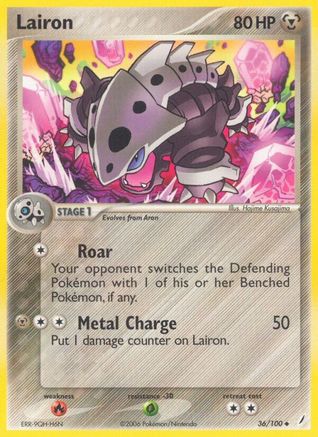 Lairon (36/100) (Stamped) [EX: Crystal Guardians] | Silver Goblin