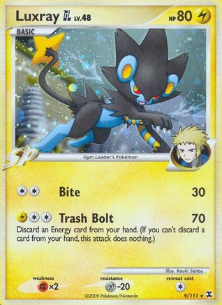 Luxray GL (9/111) [Platinum: Rising Rivals] | Silver Goblin