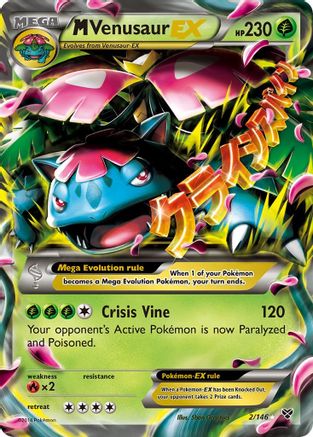 M Venusaur EX (2/146) [XY: Base Set] | Silver Goblin