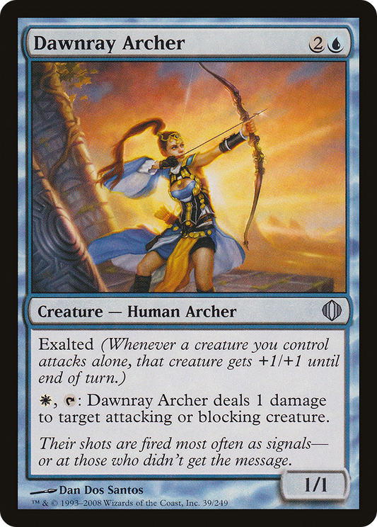 Dawnray Archer [Shards of Alara] Foil