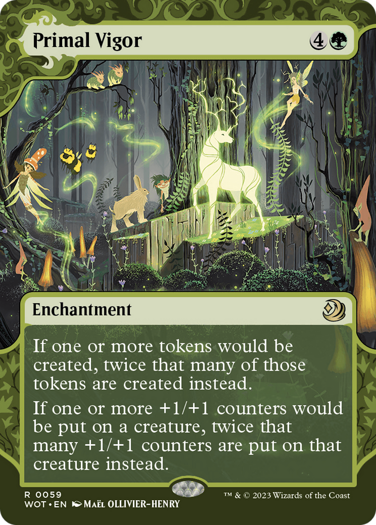Primal Vigor [Wilds of Eldraine: Enchanting Tales] Foil
