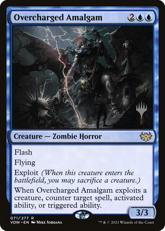 Overcharged Amalgam (Promo Pack) [Innistrad: Crimson Vow Promos] Foil