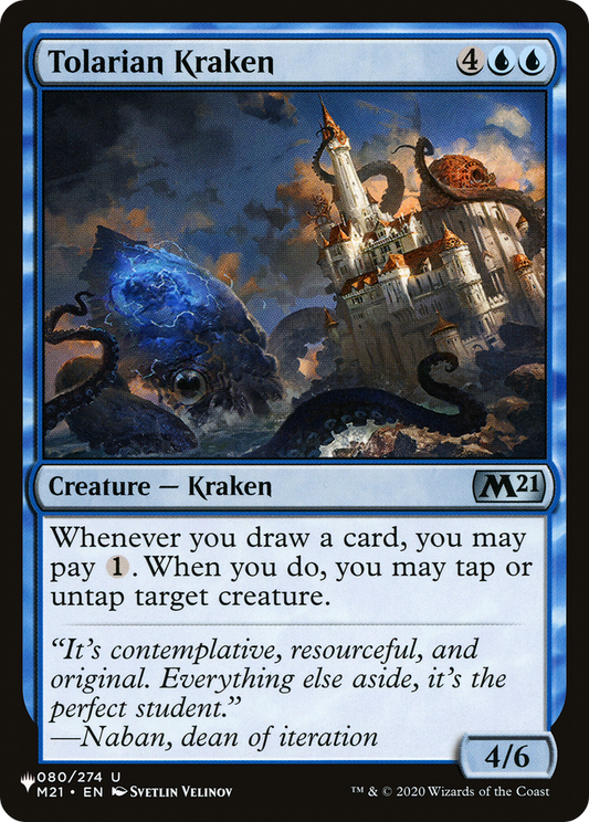 Tolarian Kraken (M21-80)
