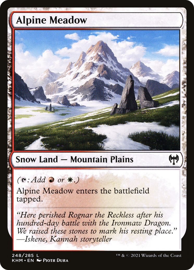 Alpine Meadow [Kaldheim] | Silver Goblin