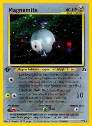 Magnemite (7/75) [Neo Discovery Unlimited] | Silver Goblin