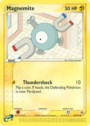 Magnemite (63/97) [EX: Dragon] | Silver Goblin