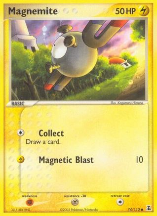 Magnemite (74/113) [EX: Delta Species] | Silver Goblin