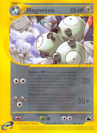 Magneton (20/144) [Skyridge] | Silver Goblin