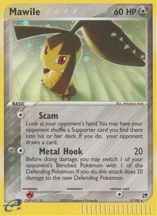 Mawile (9/100) [EX: Sandstorm] | Silver Goblin