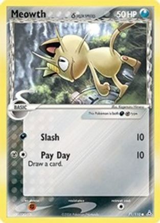 Meowth (71/110) (Delta Species) [EX: Holon Phantoms] | Silver Goblin