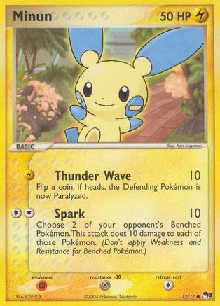 Minun (12) - POP Series 1