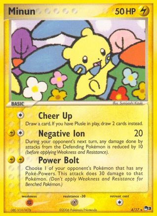 Minun (4/17) [POP Series 3] | Silver Goblin