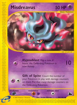 Misdreavus (39/144) [Skyridge] | Silver Goblin