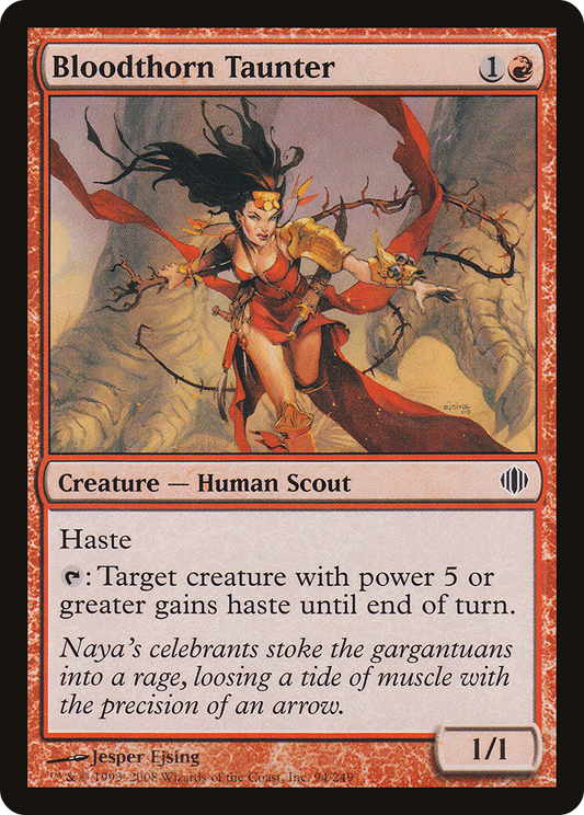 Bloodthorn Taunter [Shards of Alara] Foil