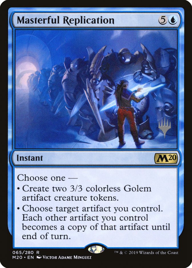 Masterful Replication (Promo Pack) [Core Set 2020 Promos] | Silver Goblin