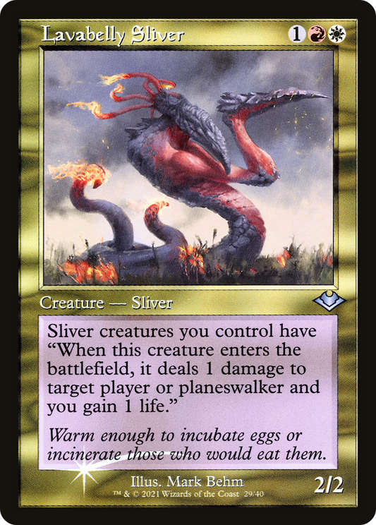 Lavabelly Sliver (Retro) [Modern Horizons]