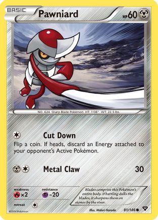 Pawniard (81/146) [XY: Base Set] | Silver Goblin