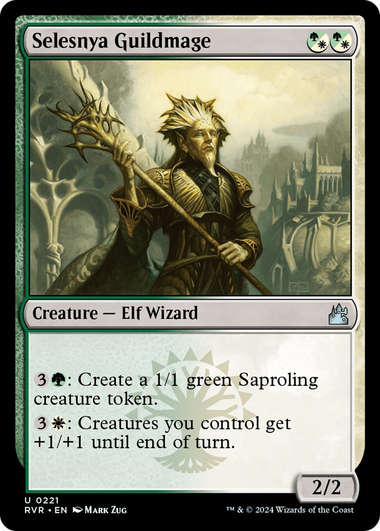 Selesnya Guildmage [Ravnica Remastered] | Silver Goblin