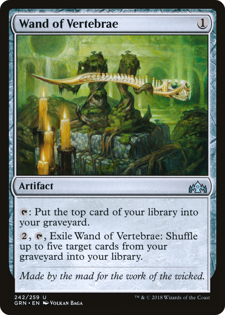 Wand of Vertebrae [Guilds of Ravnica] | Silver Goblin