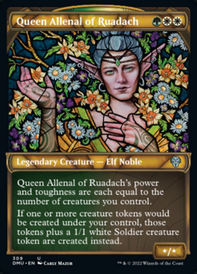 Queen Allenal of Ruadach (Showcase) [Dominaria United] | Silver Goblin