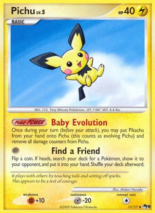 Pichu (11/17) [POP Series 9] | Silver Goblin