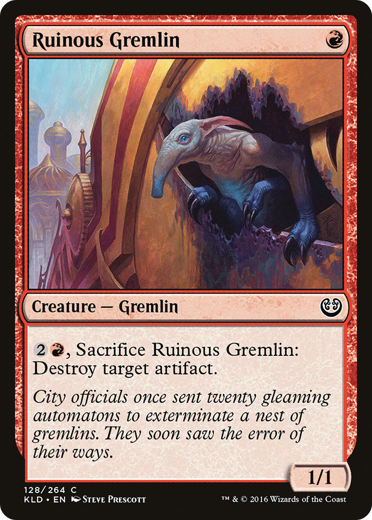 Ruinous Gremlin [Kaladesh] | Silver Goblin