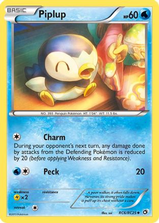 Piplup (RC6/RC25) [Black & White: Legendary Treasures] | Silver Goblin