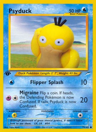 Psyduck (79) 1st Edition - Neo Destiny