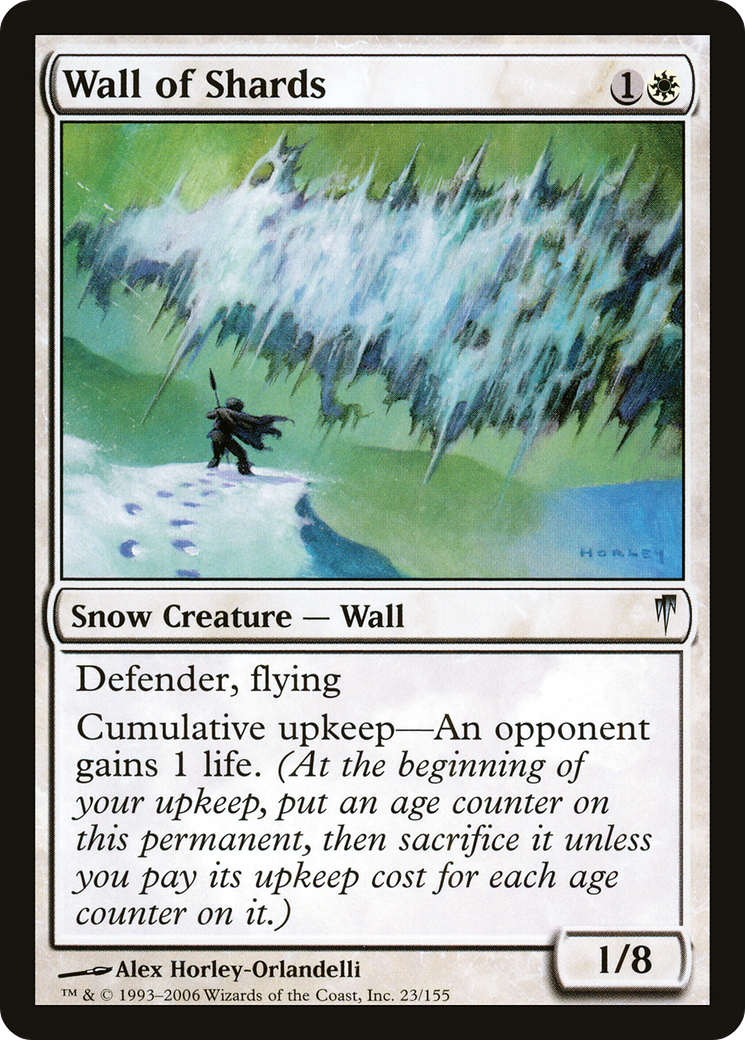 Wall of Shards [Coldsnap] | Silver Goblin