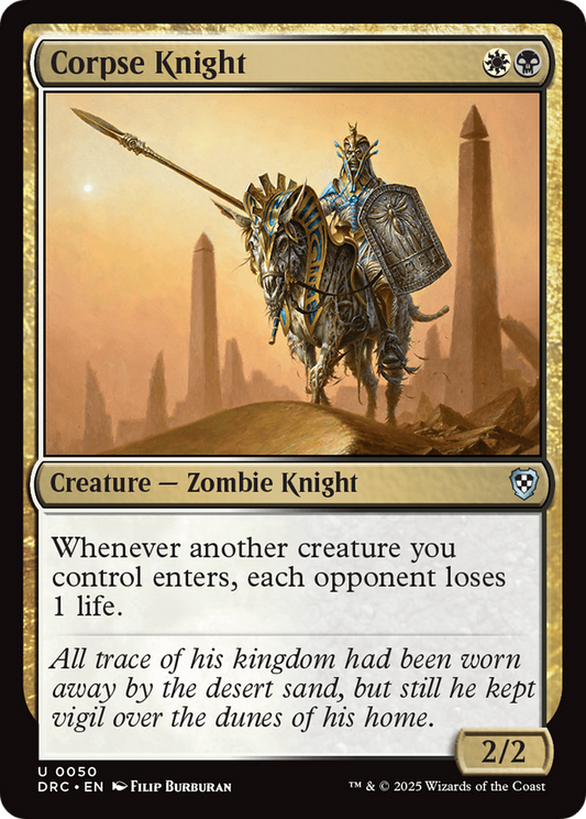 Corpse Knight (050) - Commander: Aetherdrift