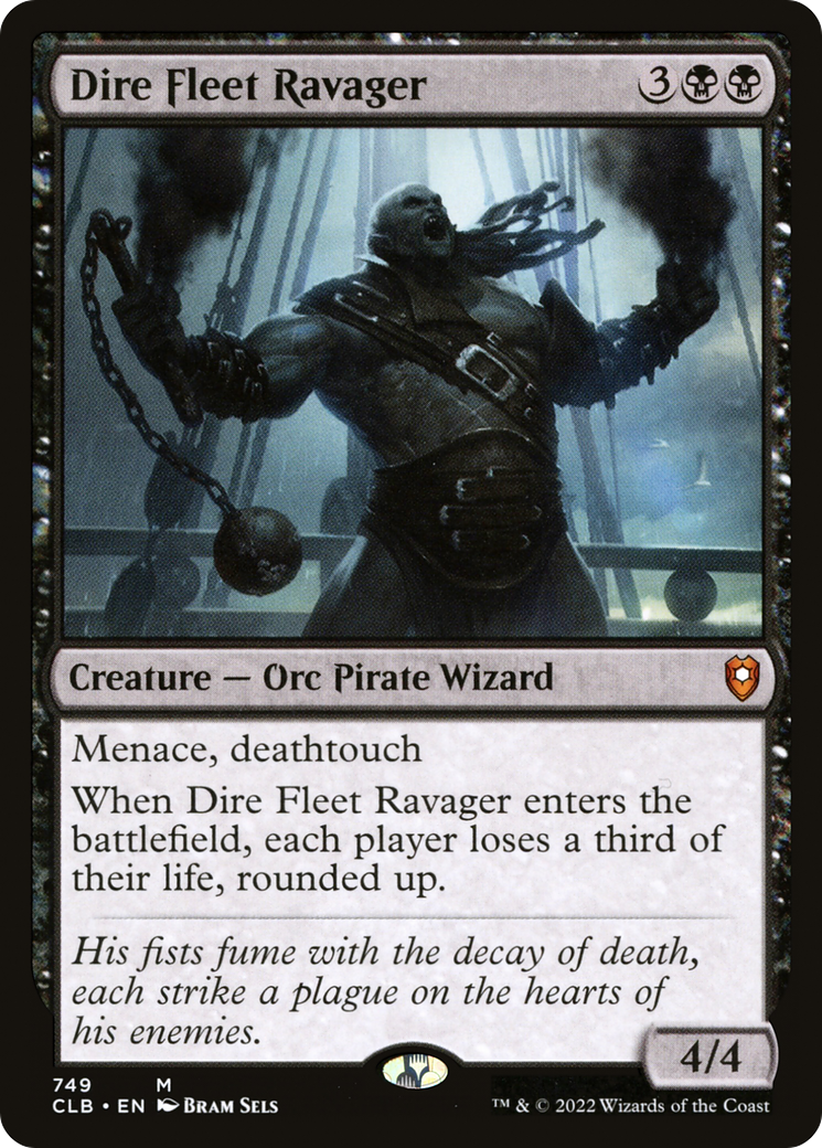 Dire Fleet Ravager [Commander Legends: Battle for Baldur's Gate] | Silver Goblin