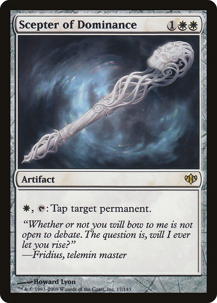 Scepter of Dominance [Conflux] | Silver Goblin