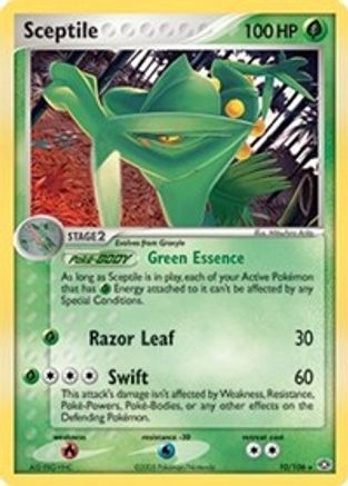 Sceptile (10/106) (Theme Deck Exclusive) [EX: Emerald]