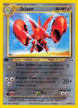 Scizor (29/75) [Neo Discovery Unlimited]