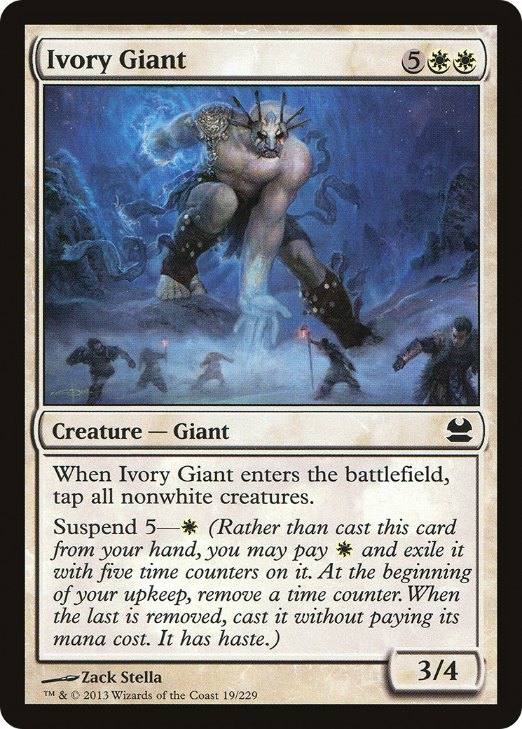 Ivory Giant [Modern Masters] | Silver Goblin