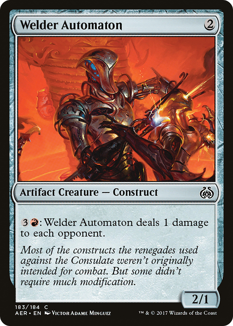 Welder Automaton [Aether Revolt] | Silver Goblin