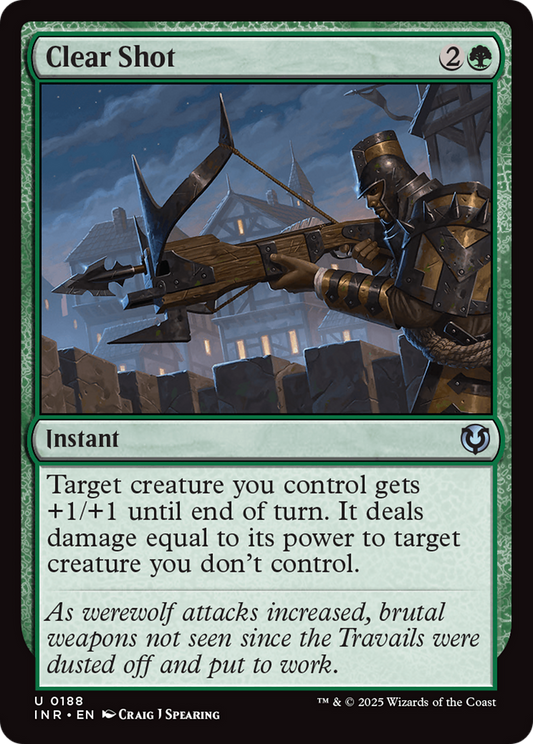 Clear Shot Foil (188) - Innistrad Remastered