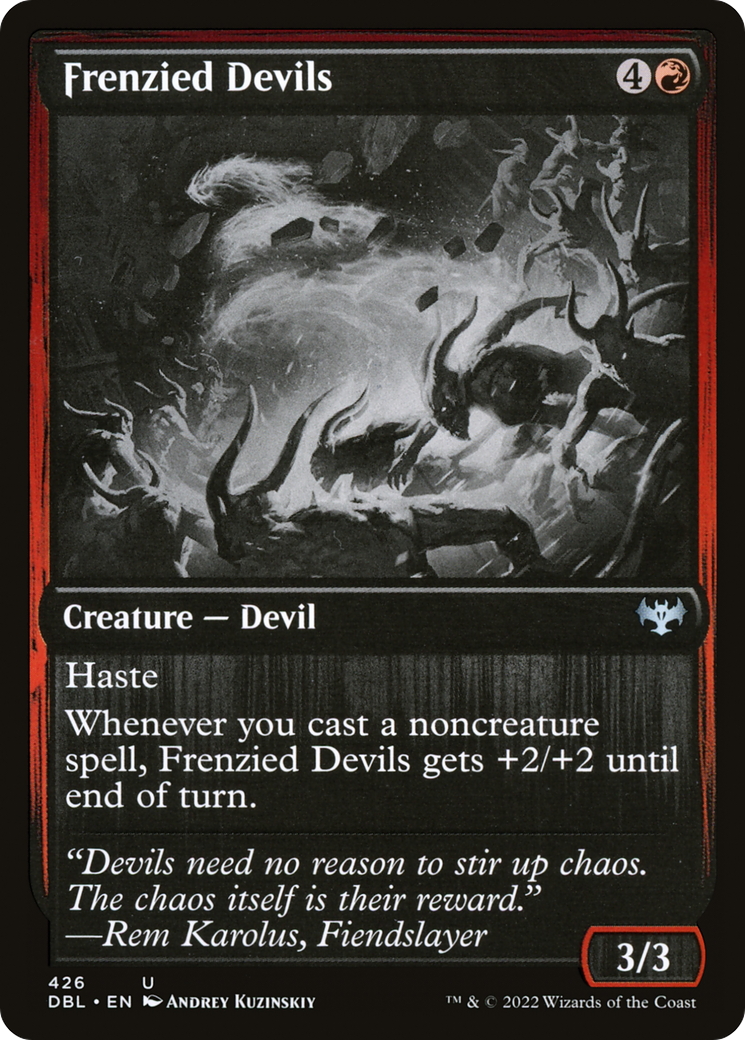 Frenzied Devils [Innistrad: Double Feature] | Silver Goblin