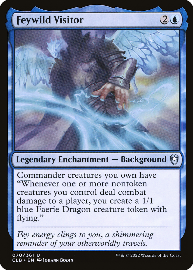 Feywild Visitor [Commander Legends: Battle for Baldur's Gate] | Silver Goblin